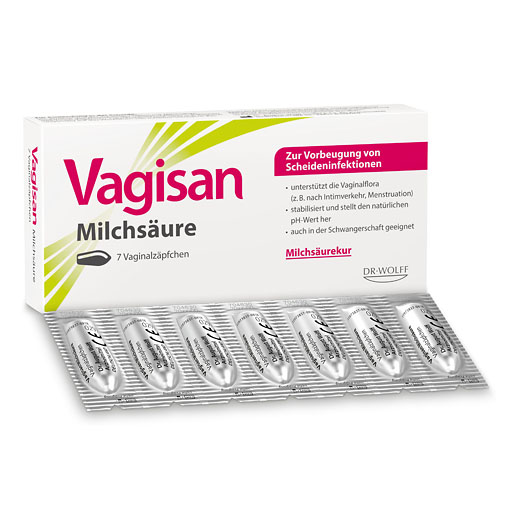 VAGISAN Milchs&auml;ure Vaginalz&auml;pfchen