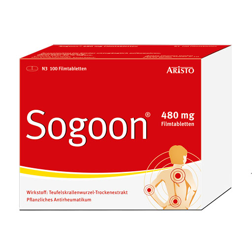 SOGOON Teufelskralle 480 mg Filmtabletten