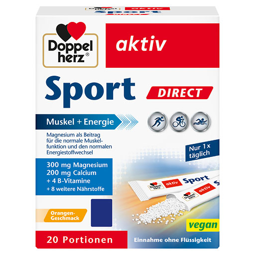 DOPPELHERZ Sport DIRECT Vitamine+Mineralien