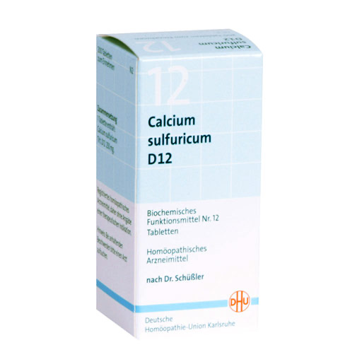 BIOCHEMIE DHU 12 Calcium sulfuricum D 12 Tabletten