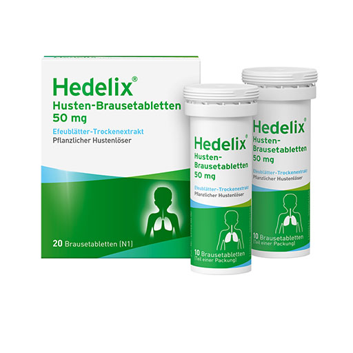 HEDELIX Husten-Brausetabletten