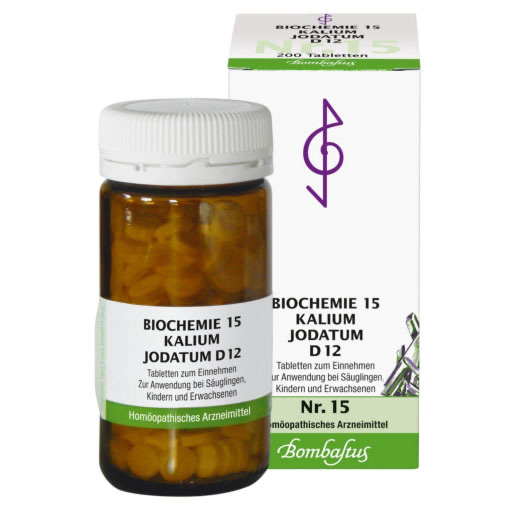 BIOCHEMIE 15 Kalium jodatum D 12 Tabletten
