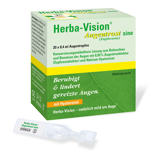 HERBA-VISION Augentrost sine Augentropfen