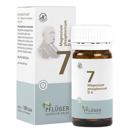 BIOCHEMIE Pfl&uuml;ger 7 Magnesium phosphoricum D 6 Tab