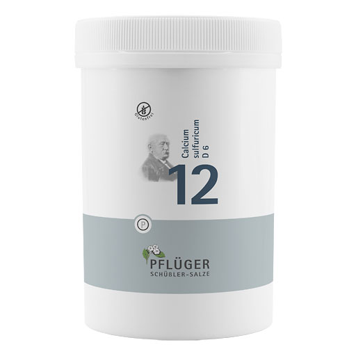BIOCHEMIE Pfl&uuml;ger 12 Calcium sulfuricum D 6 Tabl.