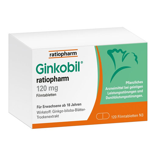 GINKOBIL-ratiopharm 120 mg Filmtabletten