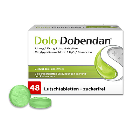 DOLO-DOBENDAN 1,4 mg/10 mg Lutschtabletten