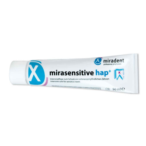 MIRADENT Zahncreme mirasensitive hap+