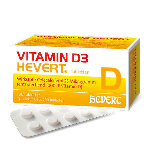 VITAMIN D3 HEVERT Tabletten