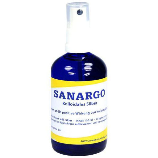 SANARGO kolloidales Silber Spr&uuml;hflasche
