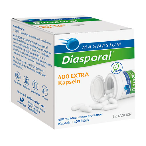 MAGNESIUM DIASPORAL 400 Extra Kapseln