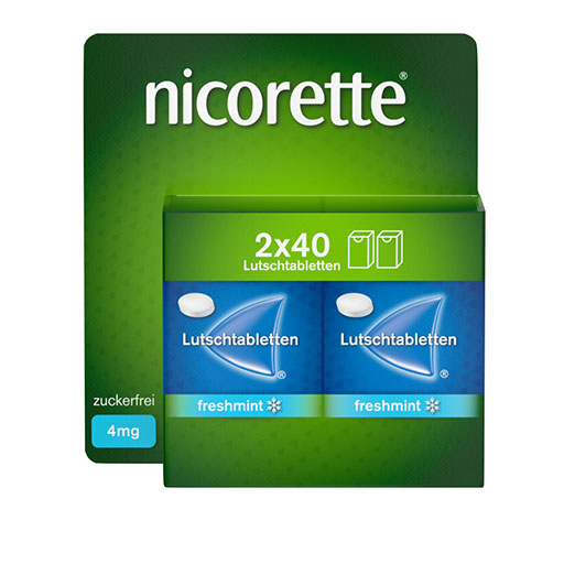 nicorette&reg; Lutschtablette, 4 mg Nikotin, 80 St