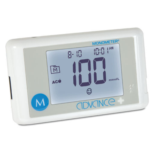 ADVANCE Plus Monometer BZM Starterset mmol/l