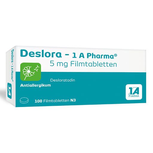 DESLORA-1A Pharma 5 mg Filmtabletten