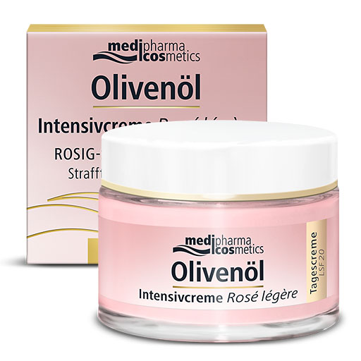 OLIVEN&Ouml;L INTENSIVCREME Rose legere LSF 20