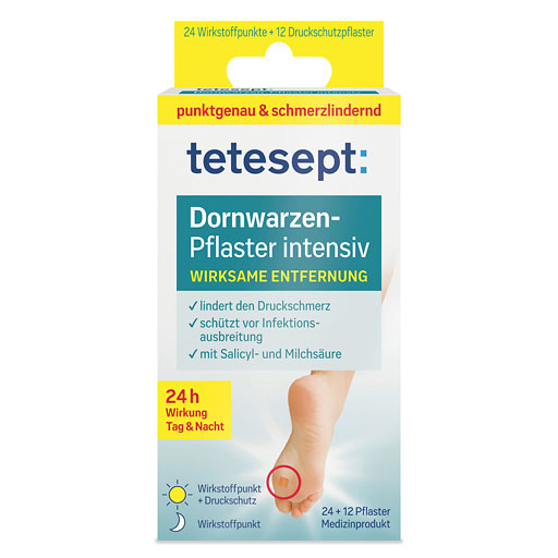 TETESEPT Dornwarzen-Pflaster intensiv