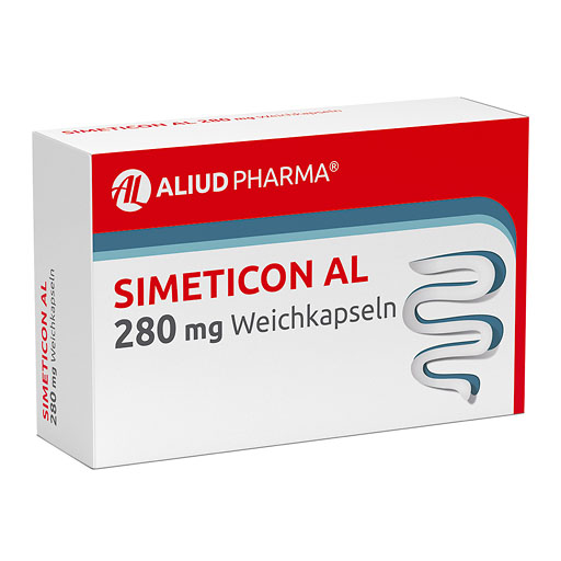 SIMETICON AL 280 mg Weichkapseln bei Bl&auml;hungen