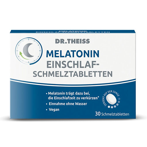 DR.THEISS Melatonin Einschlaf-Schmelztabletten