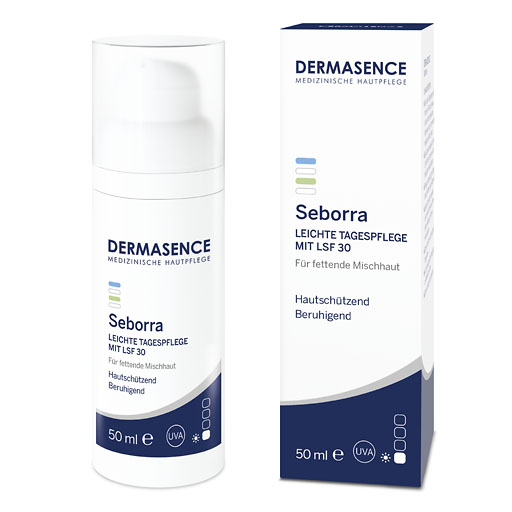 DERMASENCE Seborra leichte Tagespflege mit LSF 30