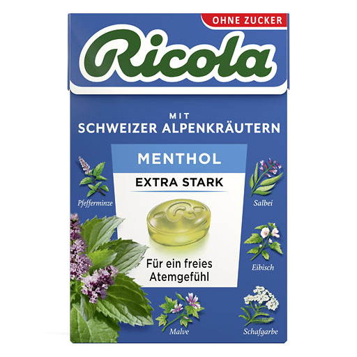 RICOLA o.Z.Box Menthol extra stark Bonbons