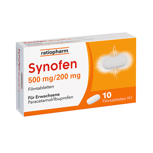 SYNOFEN 500 mg/200 mg Filmtabletten